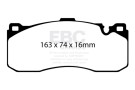 EBC 08-10 BMW 135 3.0 Twin Turbo Yellowstuff Brake Pads