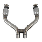 BBK Performance Ford Mustang V6 High Flow Catted Short Mid H-Pipe For Long Tubes 2015-2017 - bbk1465 BBK Performance Ford Mustang V6 High Flow Catted Short Mid H-Pipe For Long Tubes 2015-2017 - bbk1465