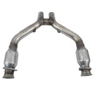 BBK Performance Ford Mustang V6 High Flow Catted Short Mid H-Pipe For Long Tubes 2015-2017 - bbk1465 BBK Performance Ford Mustang V6 High Flow Catted Short Mid H-Pipe For Long Tubes 2015-2017 - bbk1465