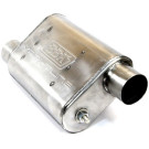 BBK Performance Varitune Adjustable Muffler Double Offset 2.75 Inch Stainless - bbk31025 BBK Performance Varitune Adjustable Muffler Double Offset 2.75 Inch Stainless - bbk31025
