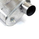 BBK Performance Varitune Adjustable Muffler Double Offset 2.75 Inch Stainless - bbk31025 BBK Performance Varitune Adjustable Muffler Double Offset 2.75 Inch Stainless - bbk31025