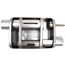 BBK Performance Varitune Adjustable Muffler Double Offset 2.75 Inch Stainless - bbk31025 BBK Performance Varitune Adjustable Muffler Double Offset 2.75 Inch Stainless - bbk31025