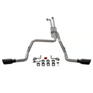 Flowmaster Flow FX Dual Side Exit Stainless Steel Cat-Back Exhaust System - Fits 2007-2009 Toyota Tundra with 5.7-Liter V8 - Moderate Sound - 718106