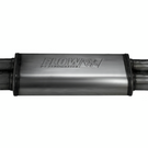 Flowmaster Flow FX Dual Side Exit Stainless Steel Cat-Back Exhaust System - Fits 2007-2009 Toyota Tundra with 5.7-Liter V8 - Moderate Sound - 718106