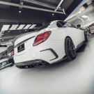 Future Design Mercedes Benz C-Class (W205) Carbon Fiber Rear Bumper Vent Surround