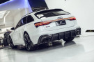 Future Design Audi RS6 Avant (C8) Carbon Fiber Rear Diffuser With Splitters