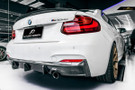 Future Design BMW 2 Series (F22/F23) Carbon Fiber Rear Diffuser