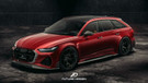 Future Design Audi RS6 Avant (C8) Carbon Fiber Side Skirts