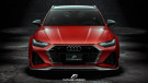Future Design Audi RS6 Avant (C8) Carbon Fiber Front Lip Spoiler