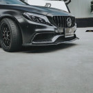 Future Design Mercedes Benz C63 (W205/S205) PSM Style Carbon Fiber Front Lip Spoiler