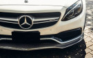 Future Design Mercedes Benz C63 (W205/S205) PSM Style Carbon Fiber Front Lip Spoiler