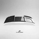 Future Design Audi RS6 Avant (C8) Carbon Fiber Rear Roof Spoiler