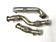 Evolution Racewerks Sports Series High Flow Catted Downpipes M3/M4 S58 Engine