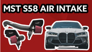 MST 2021+ BMW G80 G82 M3 M4 Competition S58 Cold Air Intake System BW-S5801