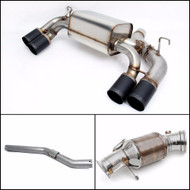 DINAN EXHAUST W/ RES DELETE + FABSPEED CATTED DOWNPIPE M2 COMBO DEAL
