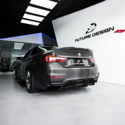 Future Design BMW 4 Series (F32) PSM Style Carbon Fiber Rear Spoiler