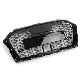 Twenty Two Tuning Audi A3/S3 (8V) Facelift Gloss Black Honeycomb Grille With ACC Twenty Two Tuning Audi A3/S3 (8V) Facelift Gloss Black Honeycomb Grille With ACC