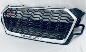 Twenty Two Tuning Audi A5/S5 (B9.5) RS5 Style Silver/Black Honeycomb Front Grille