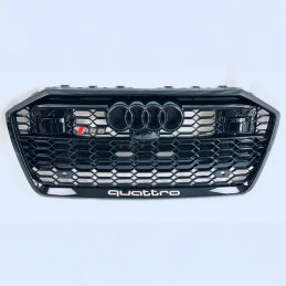 Twenty Two Tuning Audi A6/S6 (C8) RS6 Style Gloss Black Honeycomb Front Grille Twenty Two Tuning Audi A6/S6 (C8) RS6 Style Gloss Black Honeycomb Front Grille
