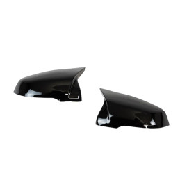 Essentials Gloss Black M Style Wing Mirror Covers for BMW & Supra (2019+, F40 F44 G29 J29) - AU-BFX2MCPEGB