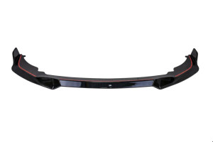 Essentials Gloss Black Competition Front Splitter for BMW 2 Series & M235i (2020+, F44) - AU-BF44COFLGB Essentials Gloss Black Competition Front Splitter for BMW 2 Series & M235i (2020+, F44) - AU-BF44COFLGB