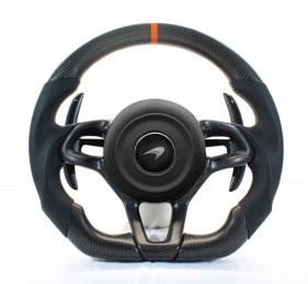 Cvrbonized Mclaren 570s/600LT Fully Customizable Steering Wheel Cvrbonized Mclaren 570s/600LT Fully Customizable Steering Wheel