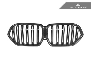 AutoTecknic Dual-Slat Carbon Fiber Front Grille - G06 X6 LCI  ATK-BM-0518-DS-CF AutoTecknic Dual-Slat Carbon Fiber Front Grille - G06 X6 LCI  ATK-BM-0518-DS-CF