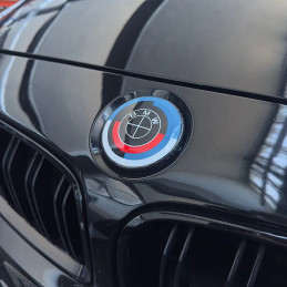 Twenty Two Tuning BMW M5 (F90/F90N) 50th Anniversary Style Carbon Fibre Front Emblem (82MM) Twenty Two Tuning BMW M5 (F90/F90N) 50th Anniversary Style Carbon Fibre Front Emblem (82MM)
