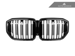 AutoTecknic Dual-Slat Gloss Black Front Grille - G05 X5 LCI  ATK-BM-0613-LCI-DS-GB AutoTecknic Dual-Slat Gloss Black Front Grille - G05 X5 LCI  ATK-BM-0613-LCI-DS-GB