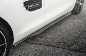 Twenty Two Tuning Mercedes Benz AMG GT S (C190/R190) Renntech Style Carbon Fibre Side Skirts Twenty Two Tuning Mercedes Benz AMG GT S (C190/R190) Renntech Style Carbon Fibre Side Skirts