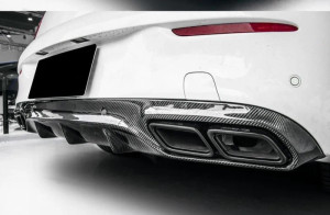 Twenty Two Tuning Mercedes Benz C-Class (A205/C205) Future Design Style Carbon Fibre Rear Diffuser Twenty Two Tuning Mercedes Benz C-Class (A205/C205) Future Design Style Carbon Fibre Rear Diffuser