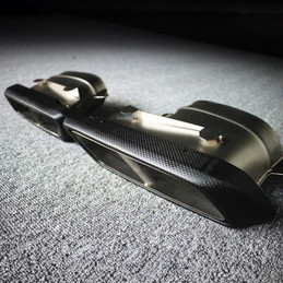 Twenty Two Tuning Mercedes Benz C63 AK Style Carbon Fibre Exhaust Tips (W205/C205/A205/S205) Twenty Two Tuning Mercedes Benz C63 AK Style Carbon Fibre Exhaust Tips (W205/C205/A205/S205)