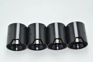 Euro Auto Design MP Style Carbon Fiber Quad Exhaust Tips - F80 M3 | F82 M4 | F87 M2