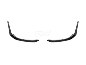 RW Carbon Mercedes C236 CLE53 Carbon Fiber Front Splitters - mercc23602