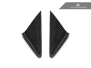 AutoTecknic Dry Carbon Side Mirror Wind Deflector Set - Porsche 991 | 981 | 718  ATK-PR-0040