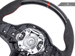 AutoTecknic Replacement Carbon Steering Wheel