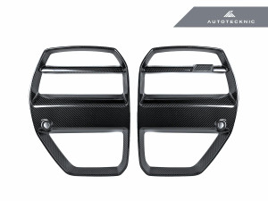 AutoTecknic Dry Carbon Motorsport V1 Front Grille Set - G80 M3 | G82/ G83 M4  ATK-BM-0414-DCG-V1