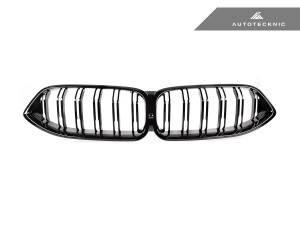 AutoTecknic Dual-Slats Gloss Black Front Grille - G14/ G15/ G16 8-Series AutoTecknic Dual-Slats Gloss Black Front Grille - G14/ G15/ G16 8-Series