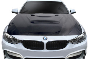 BMW 3 Series F30/F31 2012-2017 M-Power Black Twin Bar Kidney Grill