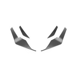 TRE Carbon Audi R8 4S Facelift LCI Pre-Preg Carbon Fiber Front Bumper Canards (2021-2024) - TR-A4SCCF