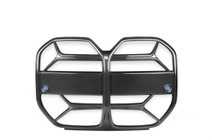 TRE Carbon BMW 4 Series Gran Coupe G26 Pre-Preg Carbon Fibre CSL Front Kidney Grilles with ACC Fitment (2021+) TRE Carbon BMW 4 Series Gran Coupe G26 Pre-Preg Carbon Fibre CSL Front Kidney Grilles with ACC Fitment (2021+)