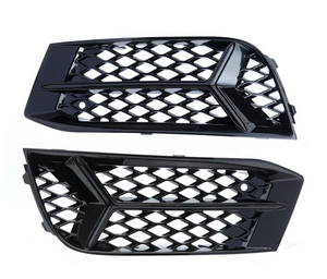 Canadian Auto Performance 2017-2020 Audi RS3 Honeycomb Fog Grilles | 8V.5 Audi A3 Non S-Line - CAP-FG-020