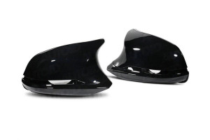TRE Carbon Gloss Black M Style Wing Mirror Unit for BMW (2012-2019, F20 F21 F22 F30 F32 F87) - TR-BFXMUPEGB