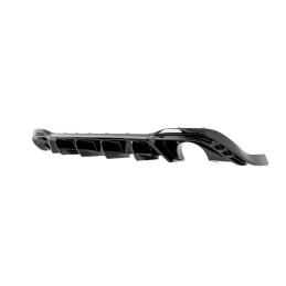 ZAERO Design VW Golf GTI Mk8 & Mk8.5 EVO-1 Gloss Black Rear Diffuser (2020+) - ZA-GOLF-8-GTI-DF
