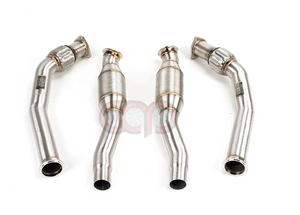 Canadian Auto Performance Audi 3.0T Catted Supercharged V6 Downpipes - Version 2 (V2) | 2008-2017 B8/B8.5 S4, S5, A6, A7, Q5, SQ5 - CAP-EXH-022