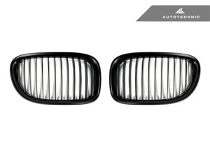 AutoTecknic Stealth Black Front Grille Set - F01/ F02 7-Series - ATK-BM-0177-SB AutoTecknic Stealth Black Front Grille Set - F01/ F02 7-Series - ATK-BM-0177-SB