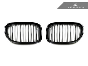 AutoTecknic Gloss Black Front Grille Set - F01/ F02 7-Series - ATK-BM-0177-GB AutoTecknic Gloss Black Front Grille Set - F01/ F02 7-Series - ATK-BM-0177-GB