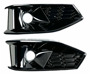 Canadian Auto Performance 2020-2025 Audi RS4 RS Fog Grilles | B9.5 Audi A4 Non S-Line - CAP-FG-027