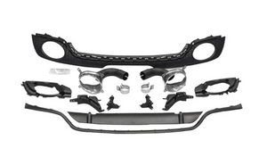 Canadian Auto Performance 2008-2015 MK2 8J Audi TT/TT-S - Black RS Style Rear Diffuser - CAP-BD-022