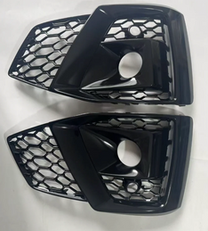 Canadian Auto Performance 2020-2025 Audi RS5 Honeycomb Fog Grilles | B9.5 Audi A5 S-Line/S5 - CAP-FG-049